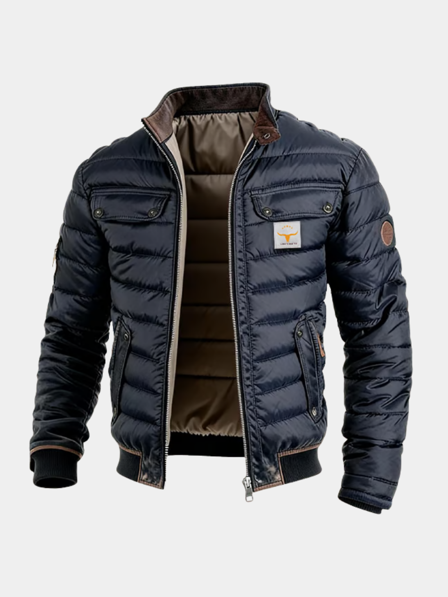 MONVIEL™ | Urban Voyager Quilted Jacket