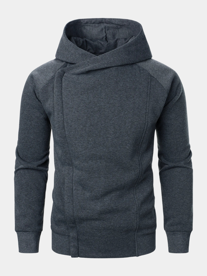 MANSSINO™ | Crossover Zip Architectural Hoodie