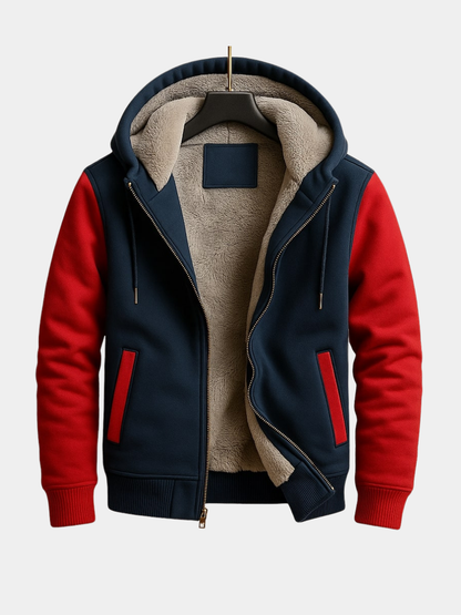 LAURENT MONACO | VESTE DOUBLÉE À CAPUCHE POUR LES HOMMES