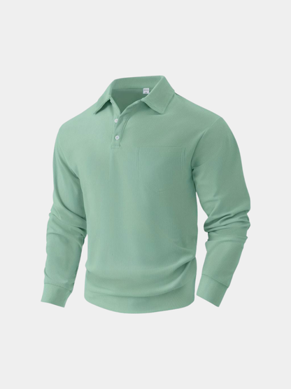 MONVIEL | Long-Sleeve Corduroy Shirt
