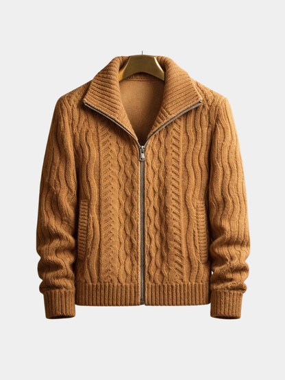 MANSSINO™ | Full-Zip Knit Gilet