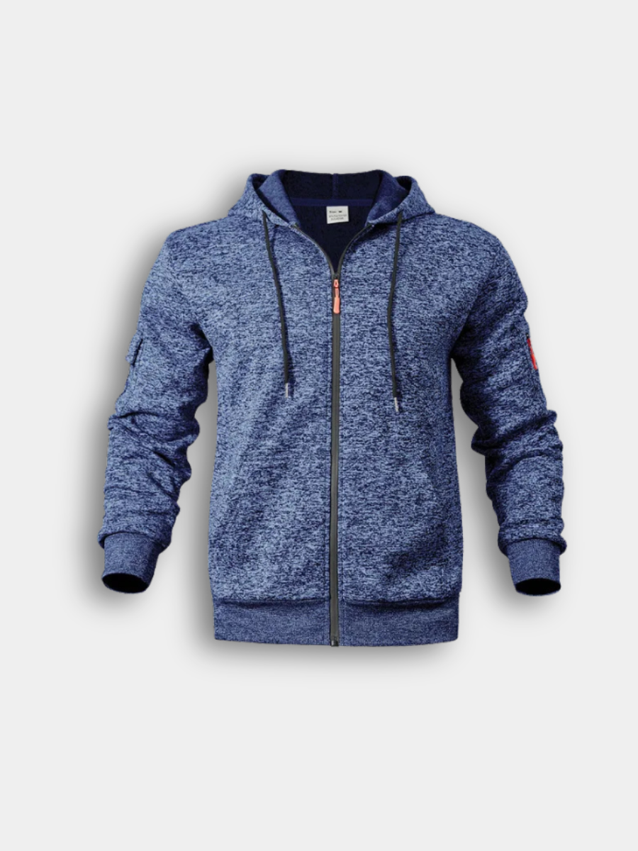 MANSSINO™ | Full-Zip Hooded Fleece Jacket