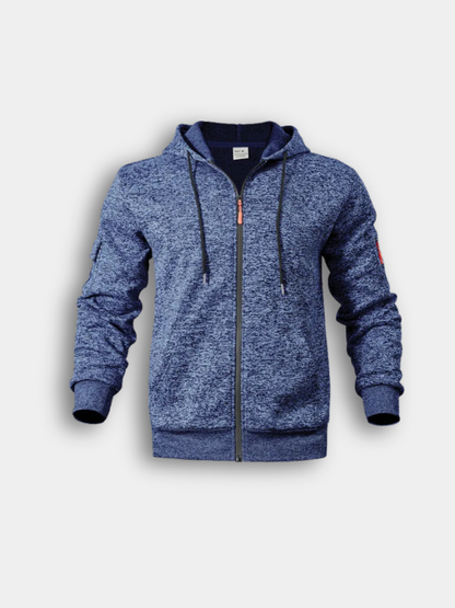 MANSSINO™ | Full-Zip Hooded Fleece Jacket