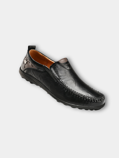 MANSSINO™ | Men's Hand-Stitched Leather Slip-On