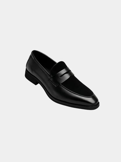 MANSSINO™ | Men's Mixed-Material Penny Loafer