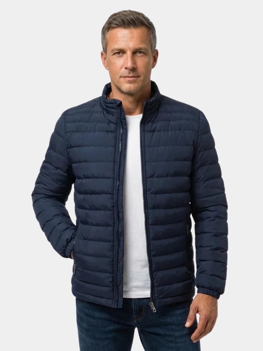 LAURENT MONACO | VESTE PUFFER QUILTÉE STYLE URBAIN POUR HOMMES
