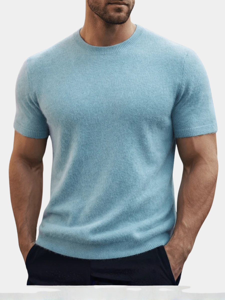 MONVIEL™ | Men's Fine Knit T-Shirt