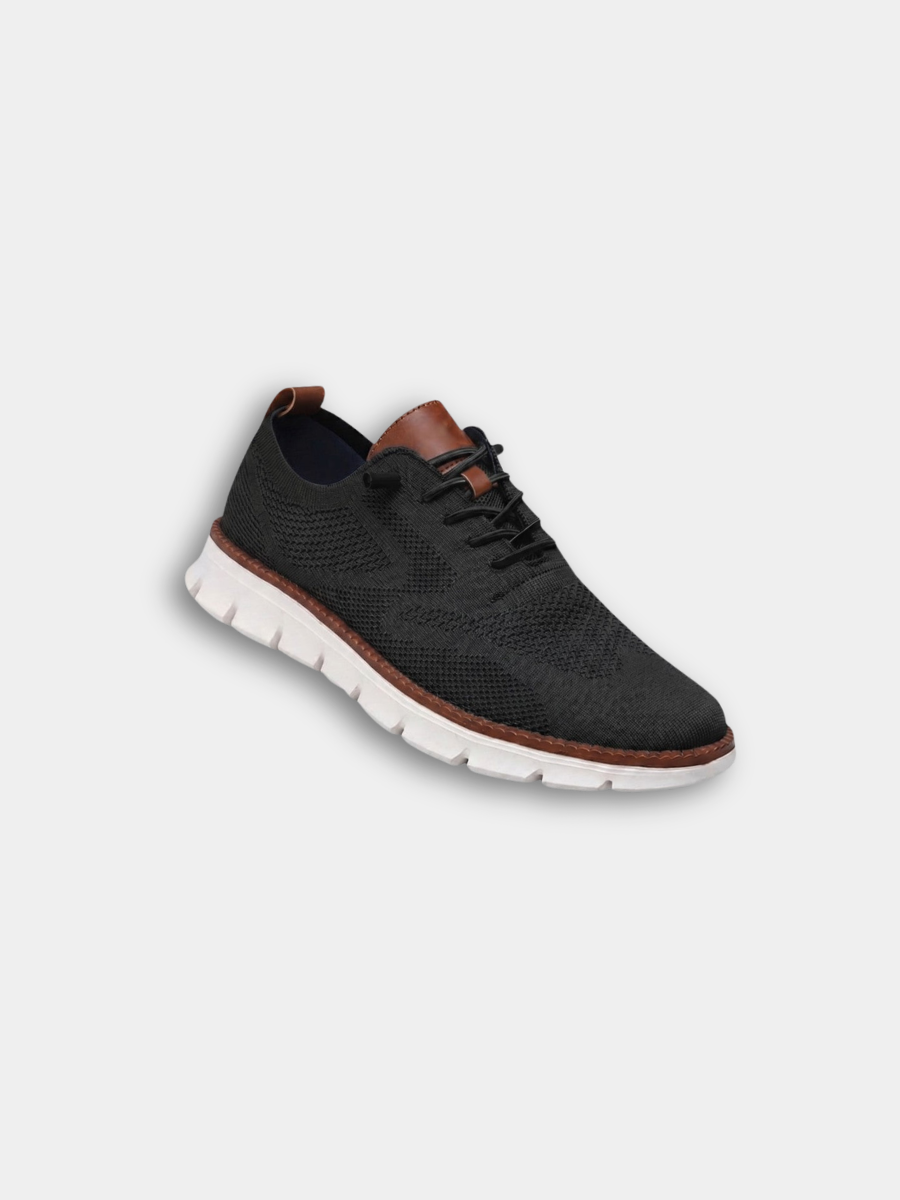 MANSSINO™ | Men's Knit Lace-Up Low Sneaker