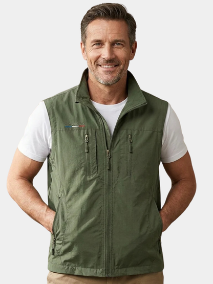MANSSINO™ | Zip-Up Utility Vest