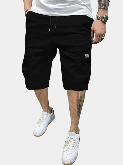 MANSSINO™ | Men's Cotton Cargo Drawstring Shorts