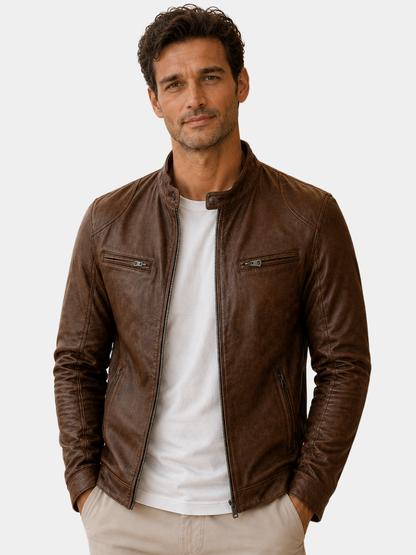 MANSSINO™ | Classic Biker Jacket
