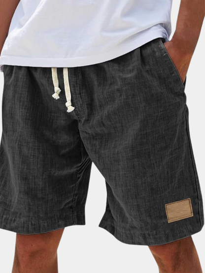 MANSSINO™ | Men's Elastic Waist Cotton Summer Shorts