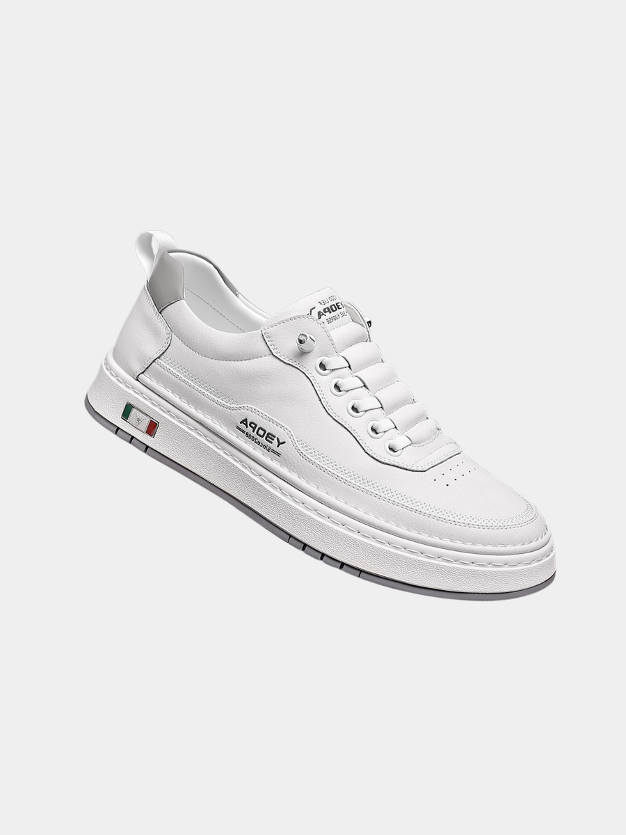 MONVIEL™ | Men's Textured Low-Top Trainers