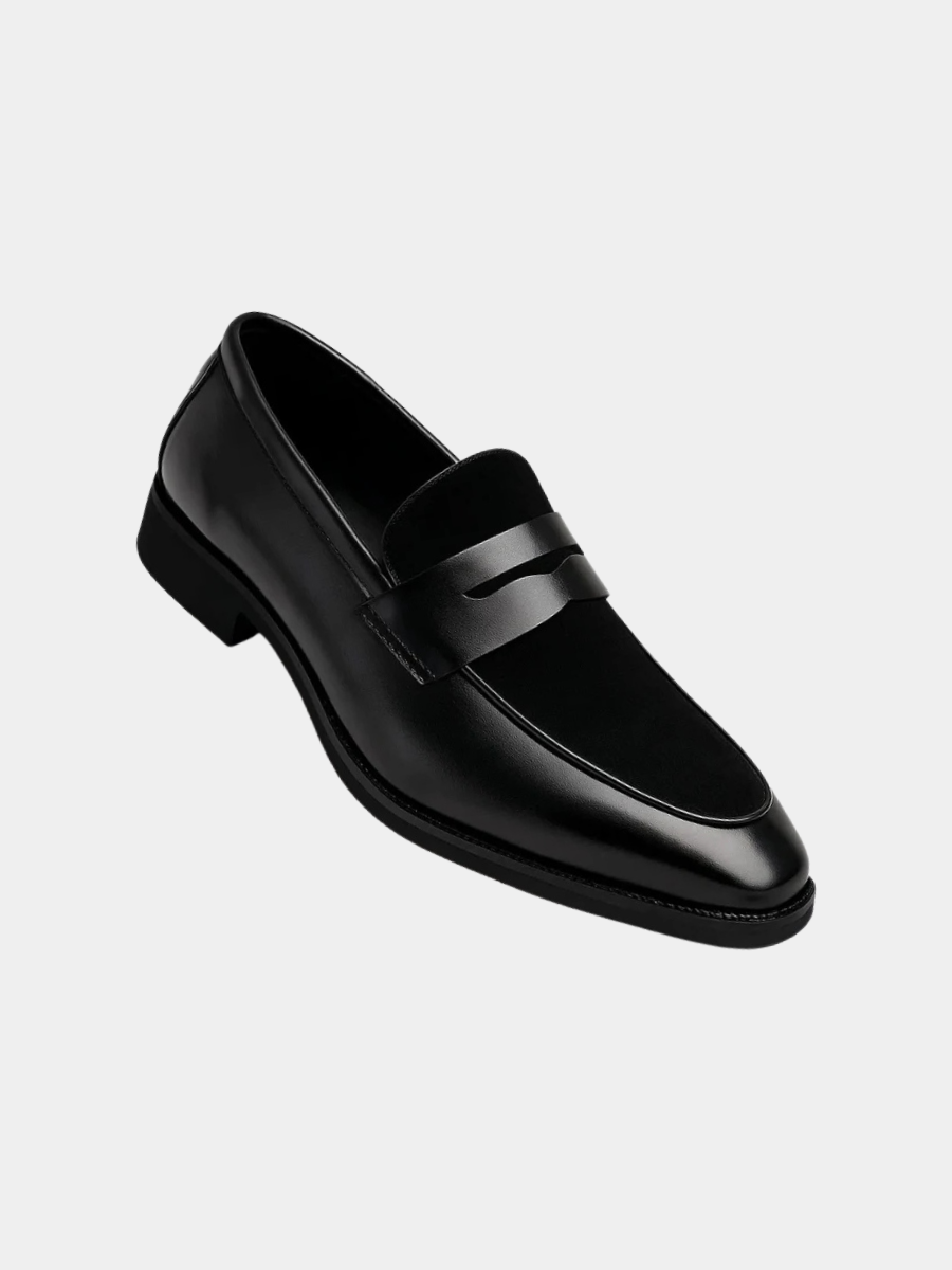 MANSSINO™ | Men's Leather Suede Formal Penny Loafer