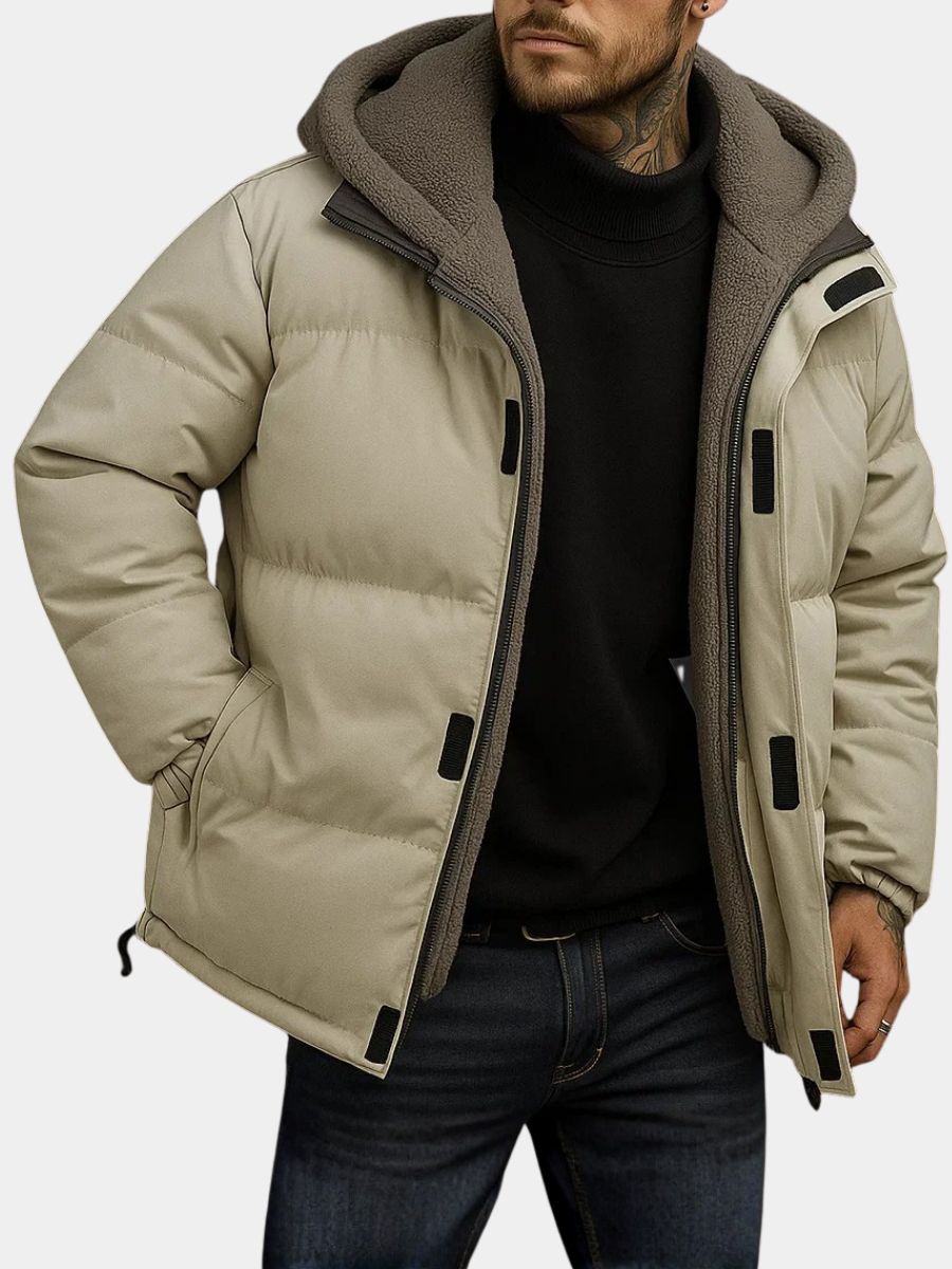 MANSSINO™ | Padded Hooded Winter Jacket