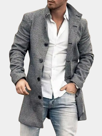 MONVIEL™ | Clean Tailored Overcoat