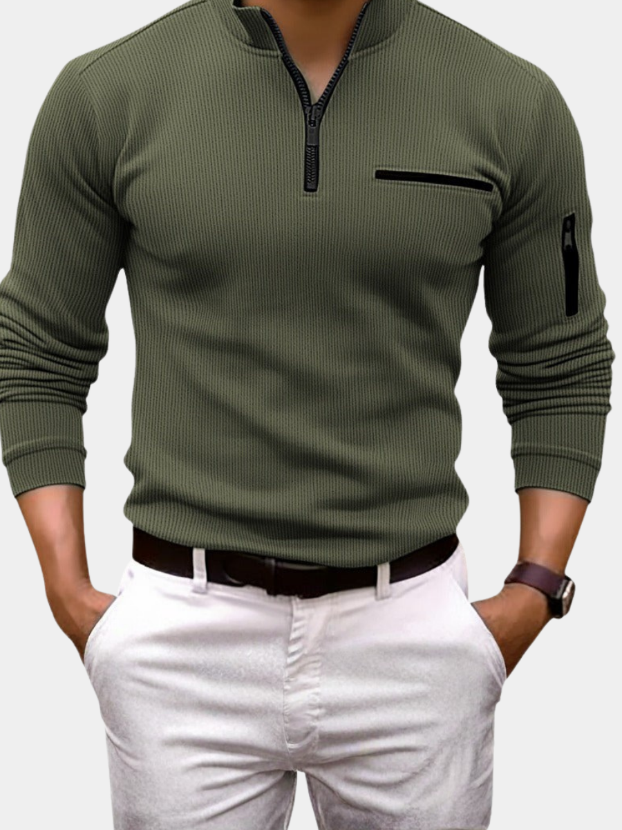 MANSSINO™ | Lightweight Long-Sleeve Knit