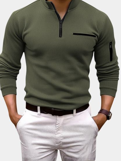 MANSSINO™ | Lightweight Long-Sleeve Knit