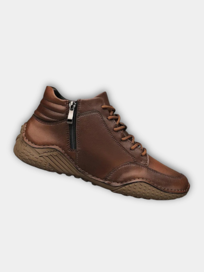 MANSSINO™ | Men's Full-Grain Leather Side-Zip Boot