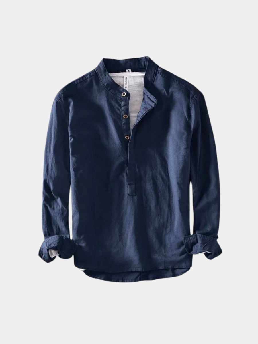 MONVIEL | Minimalist Linen Shirt