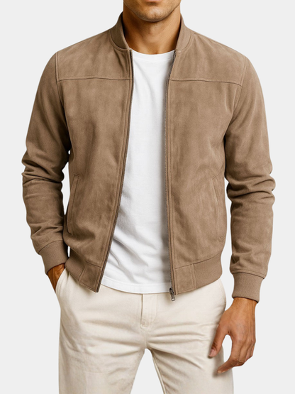 LAURENT MONACO | VESTE EN SUÉDINE POUR HOMME