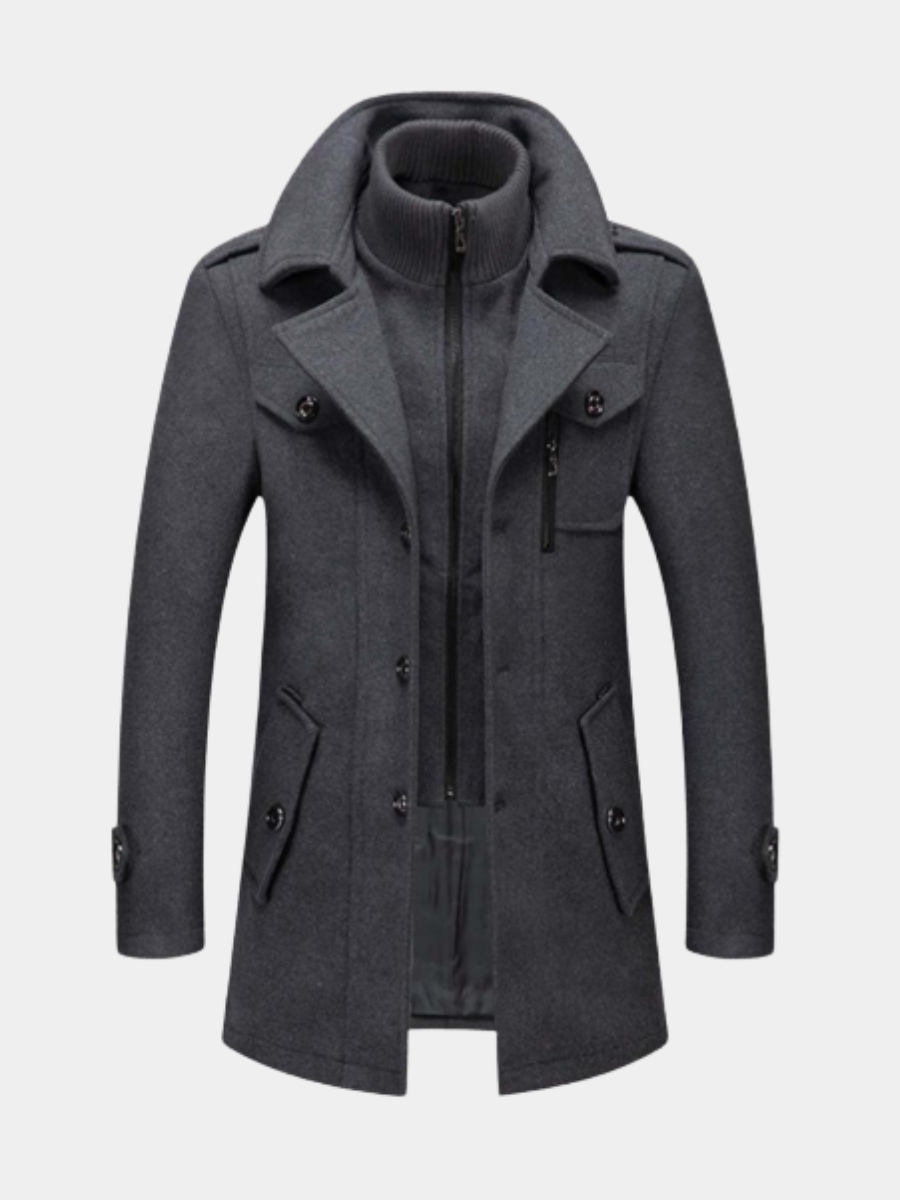 LAURENT MONACO | VESTE ÉLÉGANTE D'HIVER POUR HOMME