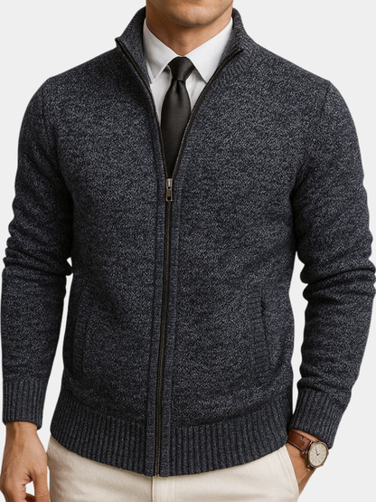 MONVIEL™ | Tailored Merino Blend Cardigan
