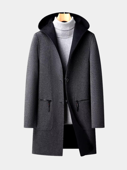 MANSSINO™ | Hooded Wool Coat