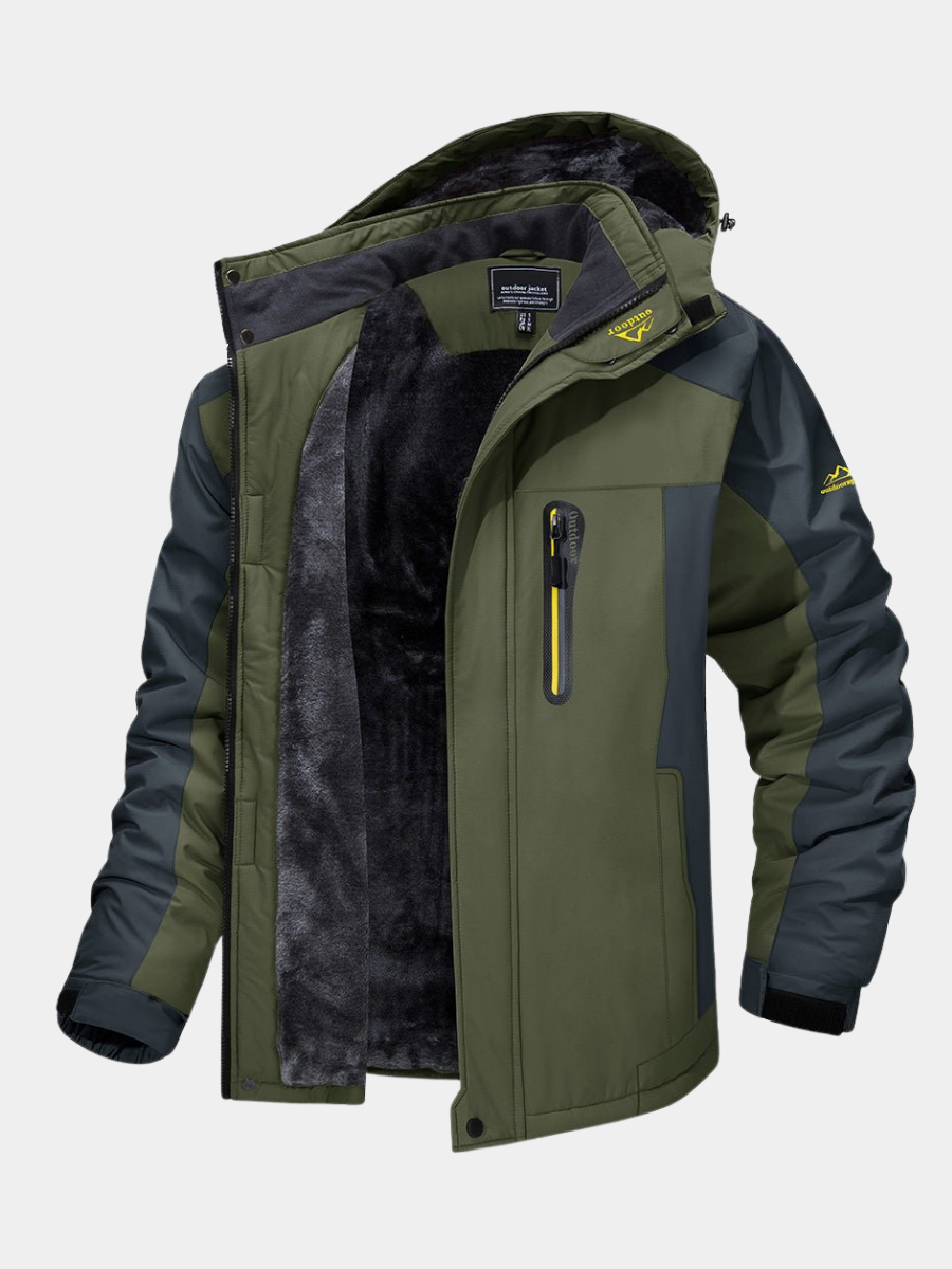 LAURENT MONACO | VESTE D'HIVER POUR HOMME EN EXTÉRIEUR