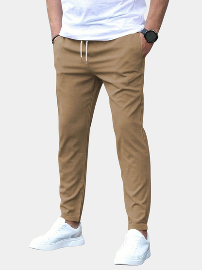 MONVIEL™ | Men's Tapered Stretch Trousers