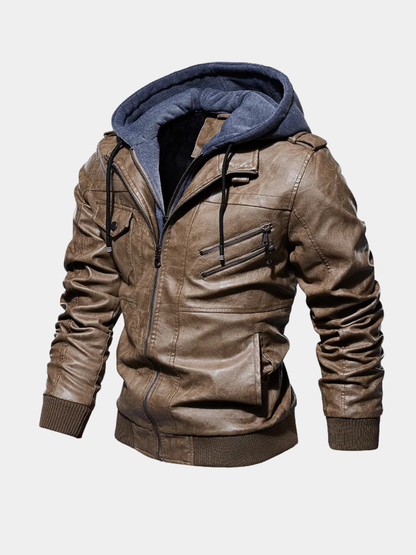 LAURENT MONACO | VESTE DE VILLE EN CUIR POUR HOMME