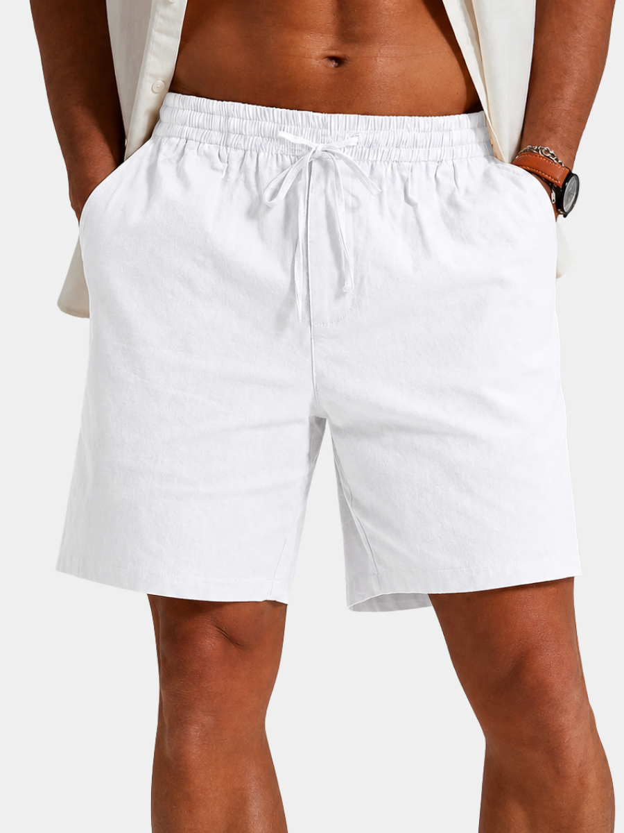 MANSSINO™ | Men's Cotton-Linen Drawstring Shorts