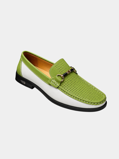MANSSINO™ | Men's Perforated Leather Slip-On
