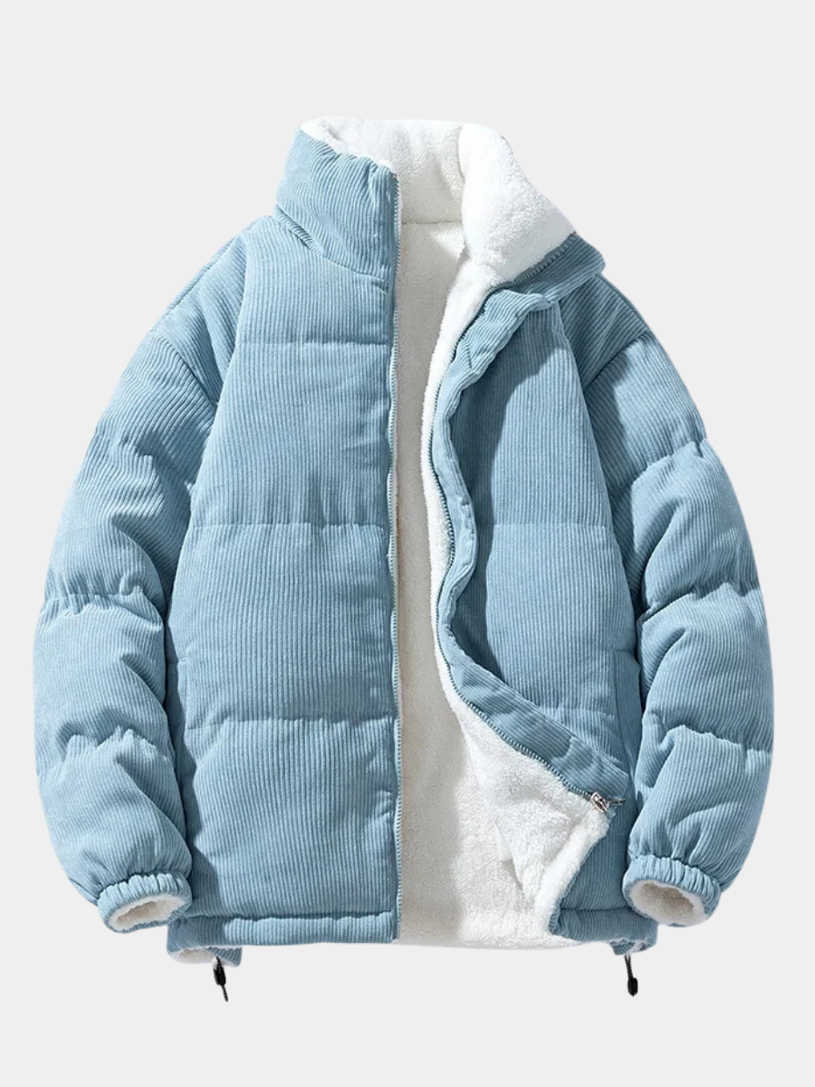 MANSSINO™ | Fleece-Lined Corduroy Puffer