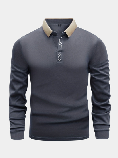 MONVIEL™ | Year-Round Long Sleeve Polo
