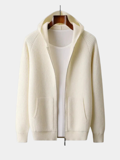 Hervé™ | Gilet hoodie zippé