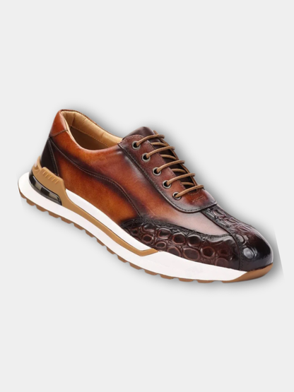 MANSSINO™ | Men's Cowhide Leather Orthopaedic Sneaker