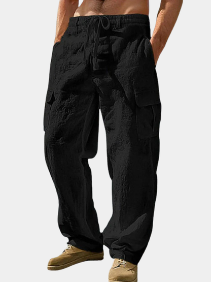MONVIEL™ | Men's Lightweight Summer Cargo Trousers