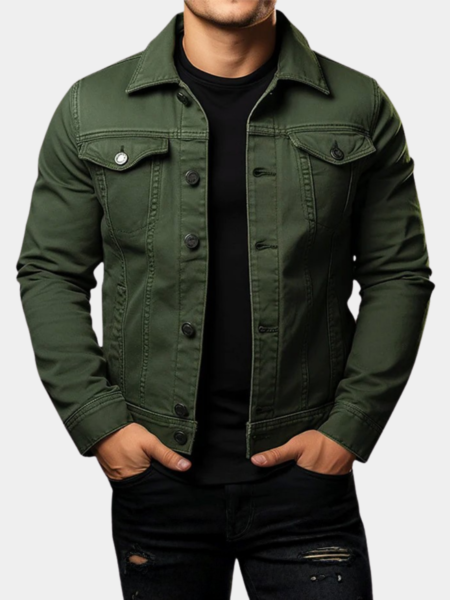MONVIEL| Mens Denim Jacket