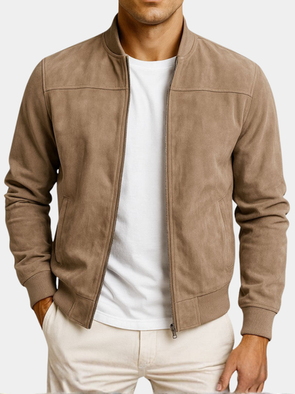 MONVIEL™ | Urban Suede Leather Jacket