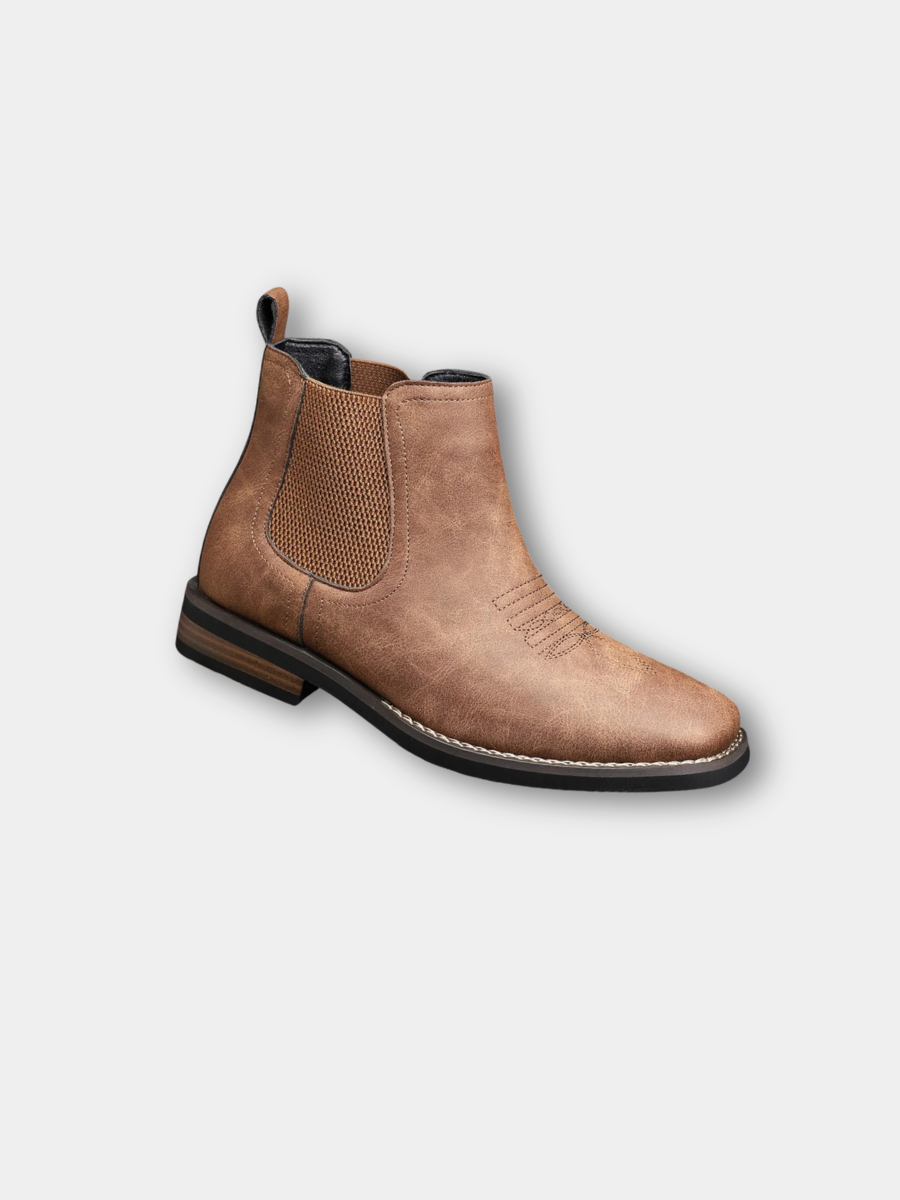 MANSSINO™ | Men's Elastic-Panel Pull-On Boots