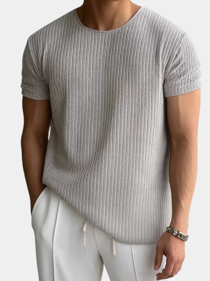 MONVIEL | Mens Knitted T-Shirt