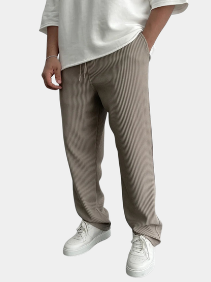 LAURENT MONACO | PANTALON EN MAILLE CÔTELÉE