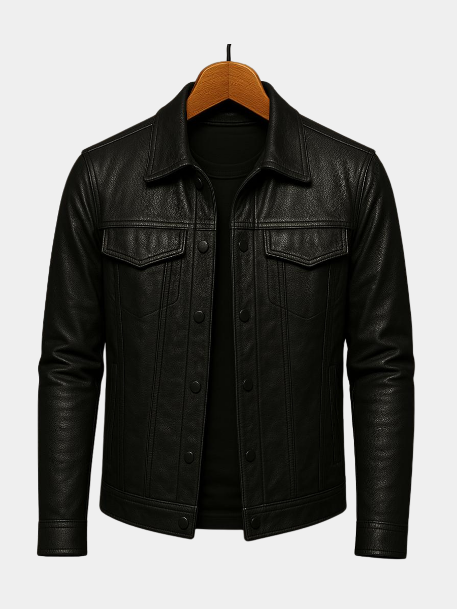 LAURENT MONACO | VESTE EN CUIR MODERNE RIDER