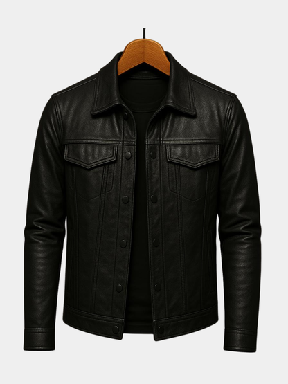 LAURENT MONACO | VESTE EN CUIR MODERNE RIDER