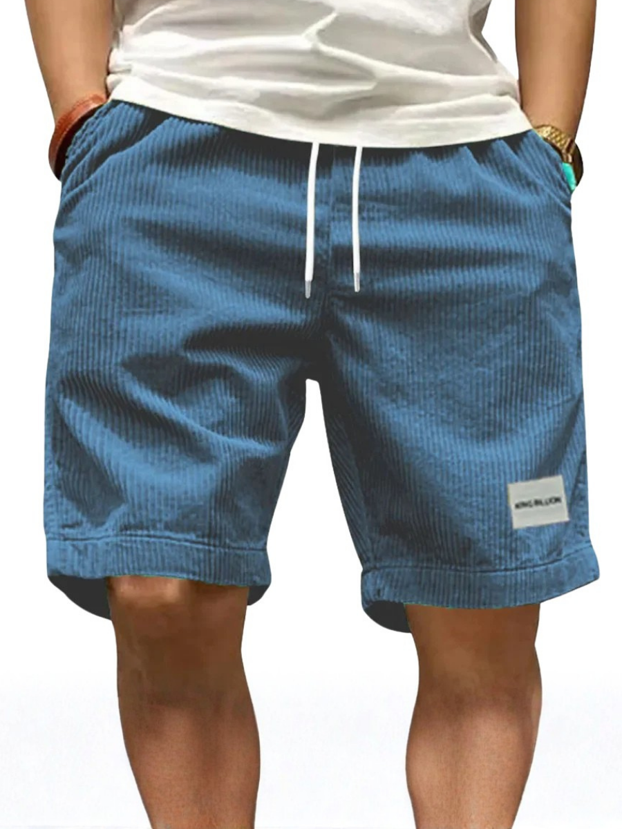 LAURENT MONACO | SHORTS CARGO EN CORDUROY POUR HOMMES