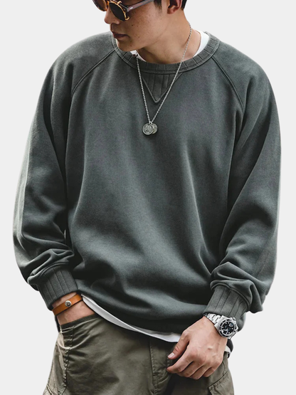 MANSSINO™ | Vintage Crew Neck Sweatshirt
