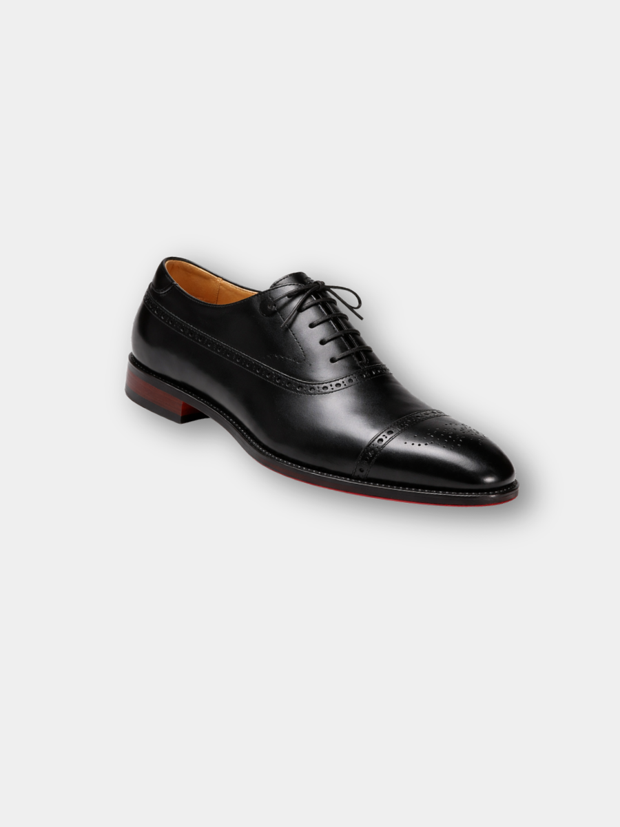 MANSSINO™ | Men's Cap-Toe Oxford Brogues