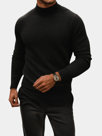 MANSSINO™ | Men's Half-Collar Knit Pullover