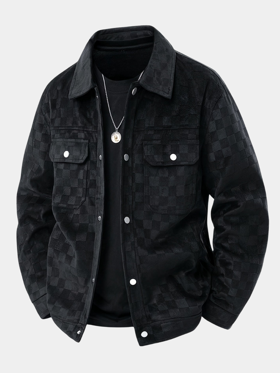 LAURENT MONACO | VESTE EN VELOURS SUEDE